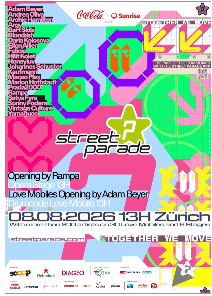 ZRHNoir's tweet photo. Streetparade 2026 - 08.08.2026

Wer ist dabei? Ich werde am Bürkliplatz sein 😎

@LaPetiteADA 👀 https://t.co/3wJC8ogIpF