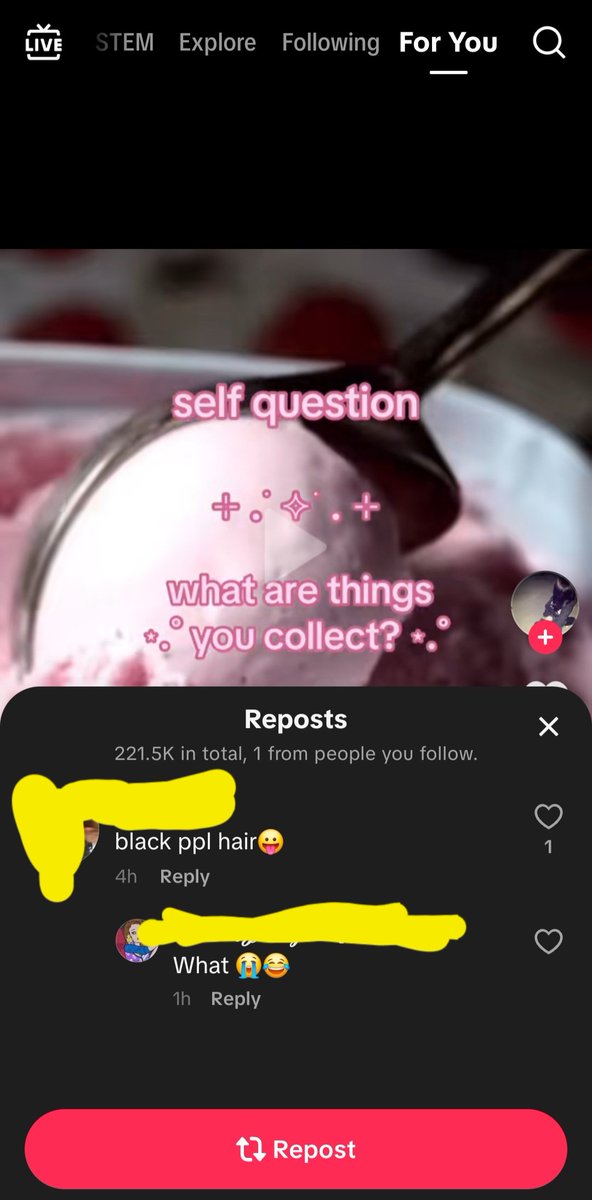 van1llasxcene's tweet photo. Why do white ppl think its okay to say stuff like this??? https://t.co/uNUxFkXMIu
