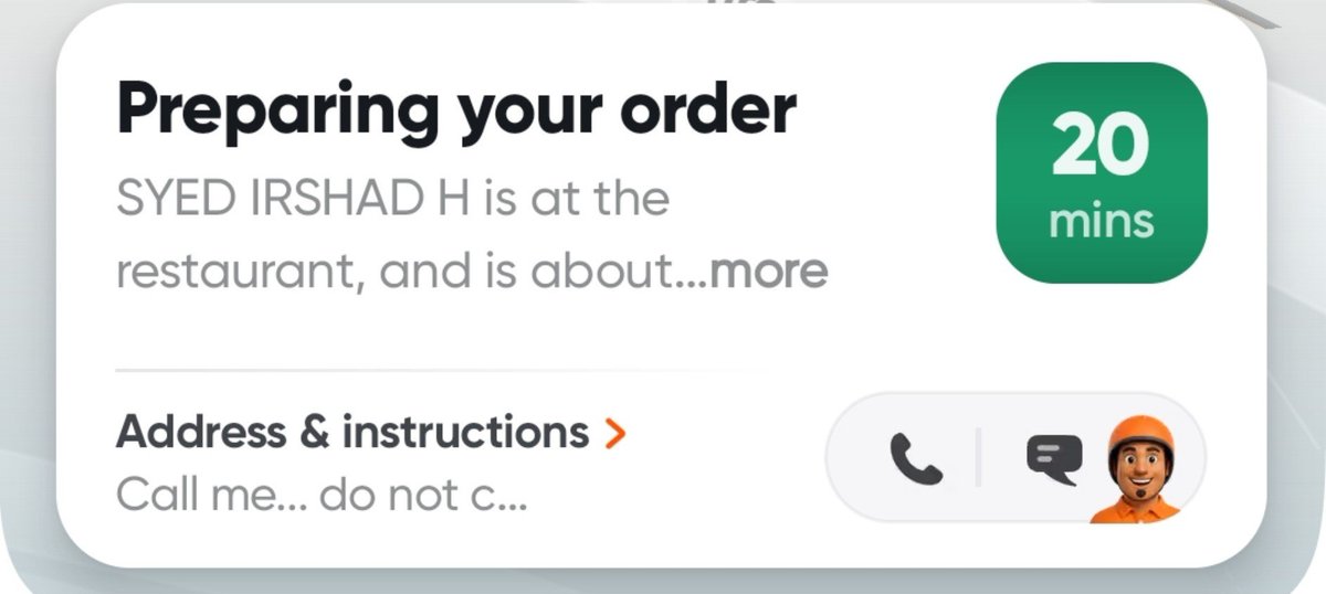 jigars88's tweet photo. @SwiggyCares @Swiggy #swiggy has no customer care ordered and after 50 mins it's still not picked up and order #multiorder are assigned even if your food gets cold no real customer care assigned ur talking to a #bot #pathetic #swiggyfails ๐๐ #swiggysucks https://t.co/7o9iO7JFz6