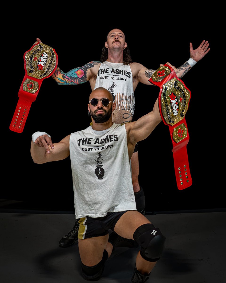 ASWCANADA's tweet photo. And NEW ASW Tag Champs!

The Ashes (@Zaeerq and Angelo)

The heat continues at @Agrifair today for three more events!

https://t.co/Vryd9C7sqi https://t.co/BsGqv5VDFX