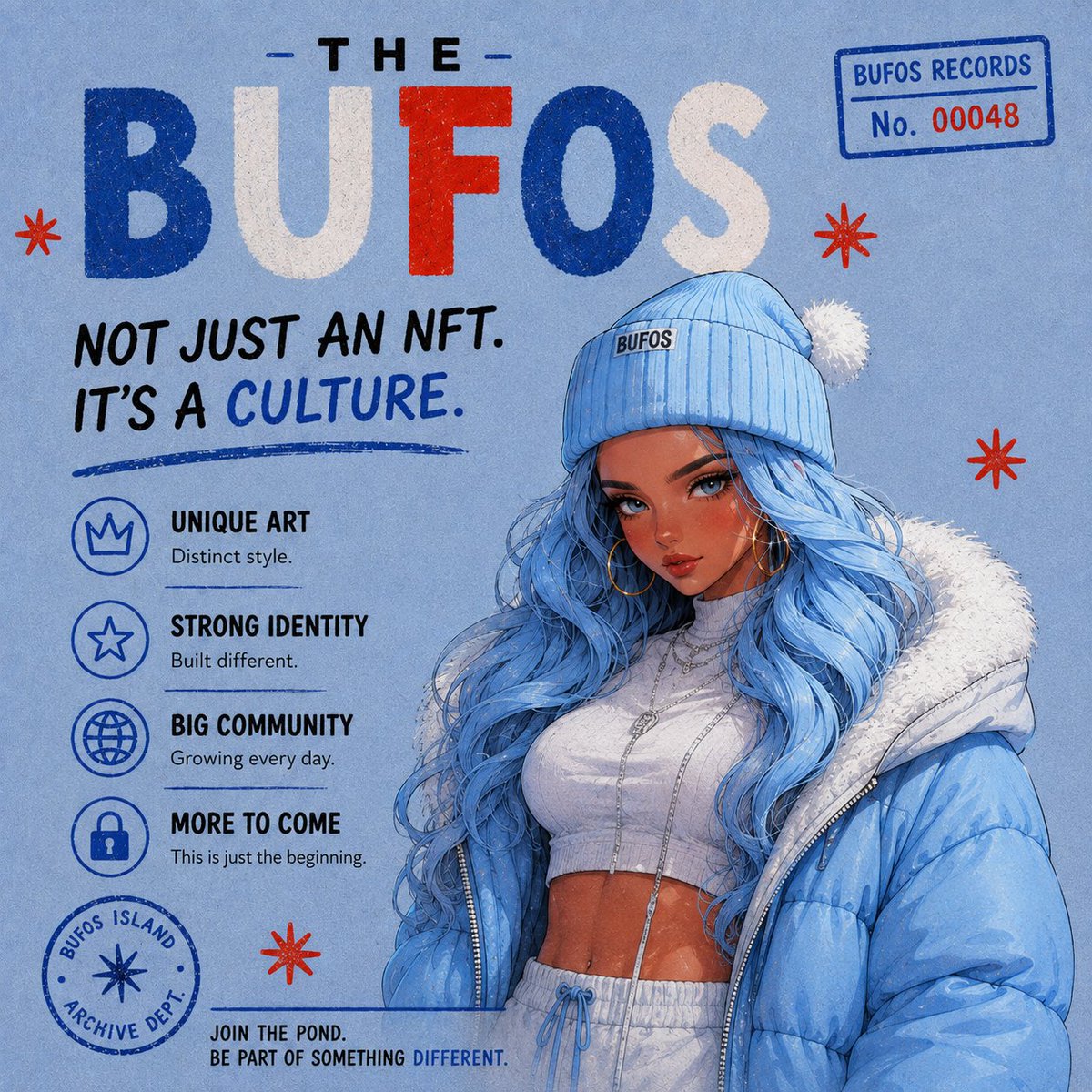 Nftgirlzz's tweet photo. The bear stayed calm.
The fox played it cool.
One wrong move and the whole room went quiet.
No alarms,  No panic.

Just another day on Bufo Island where every story leaves a mark.

@THEBUFOS isn't just dropping art. They're building a world people want to be part of. 

You might want to add them to your watchlist and give a follow.