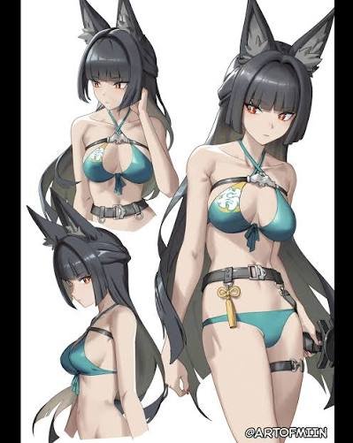 EriduFoxFighter's tweet photo. #SeductiveSunday

i never thought I could go to the beach....

interesting...yanagi told me to wear sunscreen....

i will not.

🎨 ARTOFMIIN https://t.co/WdK8gIkwmD