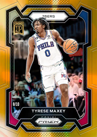 paninitracker's tweet photo. π Tyrese Maxey #8/10 SOLD for $250.00 (0.13 ETH)
2023-24 Panini NFT Prizm Basketball Β· Base Prizms Gold
Buyer: 0xSkol π€ https://t.co/exWp3Usku9
See more #TyreseMaxey for sale π https://t.co/CQU7wwZVP9
#whodoyoucollect #nft #PaniniNFT #PaniniBlockchain https://t.co/oawuaq5P5Q