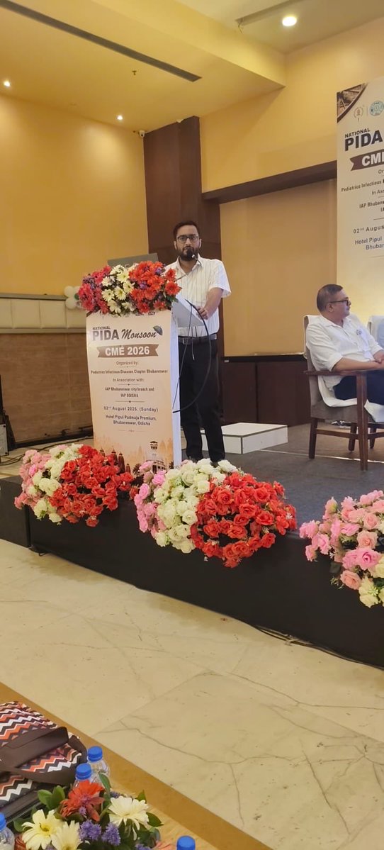 doc_chinmaya's tweet photo. Grateful and honored to have had the opportunity to moderate the panel discussion on “Battling Infection in Sickle Cell Disease” at the National Monsoon Pediatrics Infectious Disease CME conducted by IAP Odisha in collaboration with  infectious disease chapter. https://t.co/F9qvzjpFXA