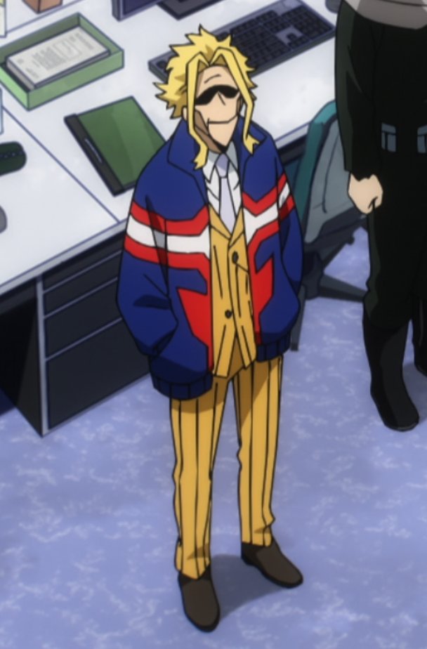 BrandiMorrow44's tweet photo. *smooches him*
#AllMight #Heroaca_a https://t.co/pMKNfx2I38