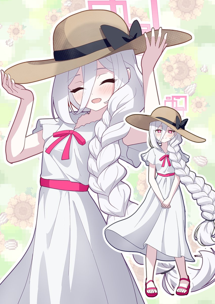 OGOG_Ogura's tweet photo. 新刊ケイちゃん着せ替え本のサンプルです～

前作同様、フルカラーで漫画とイラストが交互に展開します。3・4枚目みたいなページでは実際にはゲーム開発部の感想セリフがついてくるよ https://t.co/WibMFMNTKV
