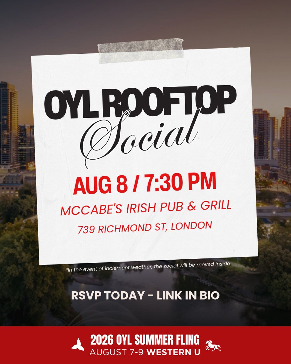OYLorg's tweet photo. End off Day 1 of Summer Fling at the OYL Rooftop Social! 

Enjoy food, drinks, good company, and a chance to relax and mingle. 

RSVP today - link in bio! https://t.co/UP7visIhZZ