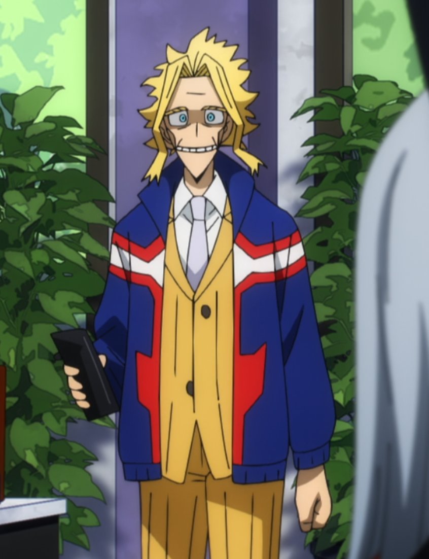 BrandiMorrow44's tweet photo. *smooches him*
#AllMight #Heroaca_a https://t.co/pMKNfx2I38