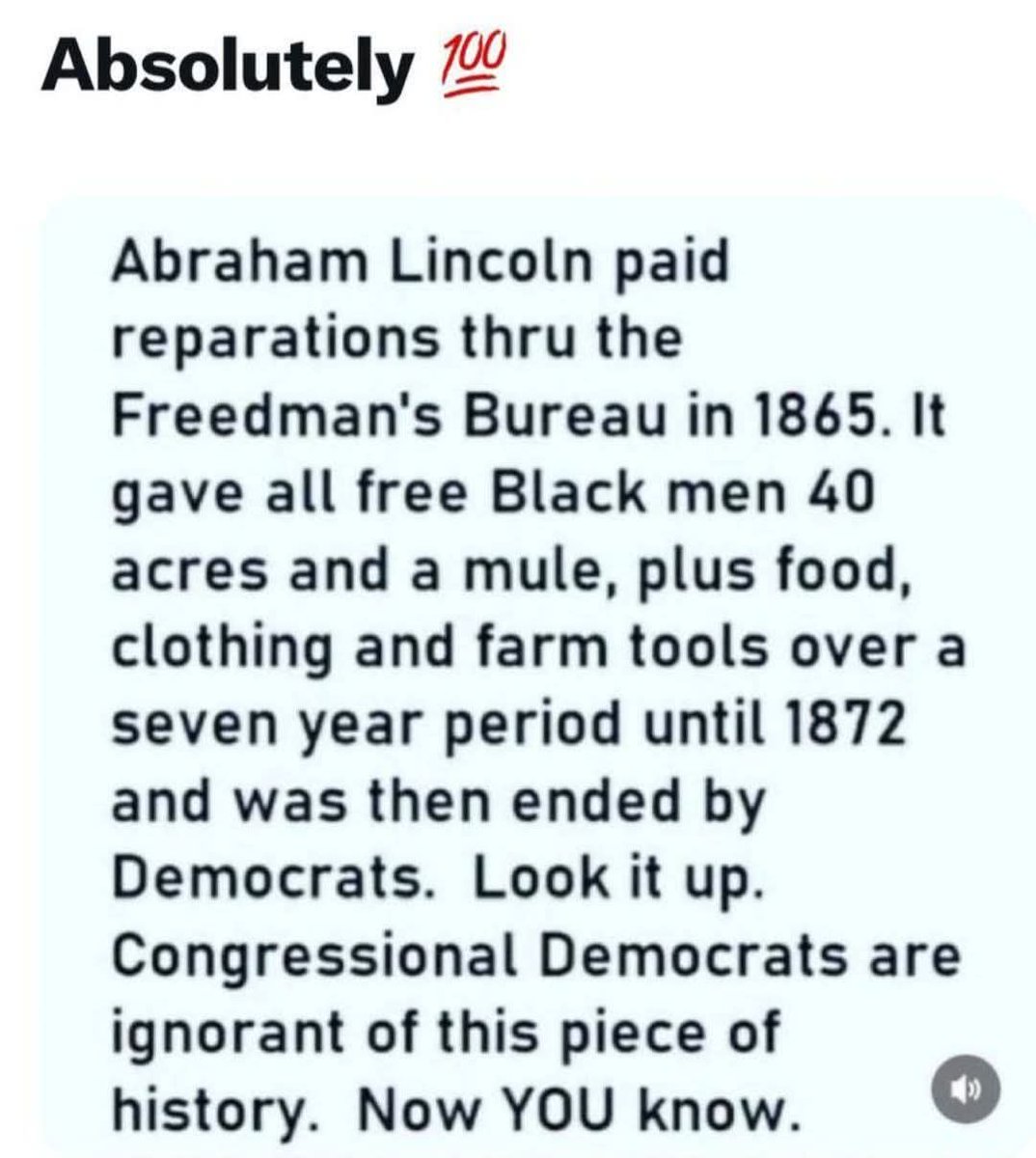 jclary00's tweet photo. @DavidJHarrisJr White people ended slavery soooo. https://t.co/IYB8VC1tV9
