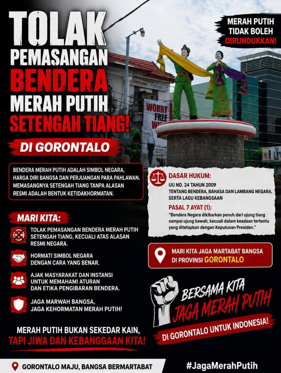 sayaacoo's tweet photo. 🇮🇩 #DirgahayuIndonesia #HUTRI81 #IndonesiaMerdeka #17Agustus #MerahPutih #BanggaIndonesia #BhinnekaTunggalIka #IndonesiaBersatu https://t.co/tjSKSykArz