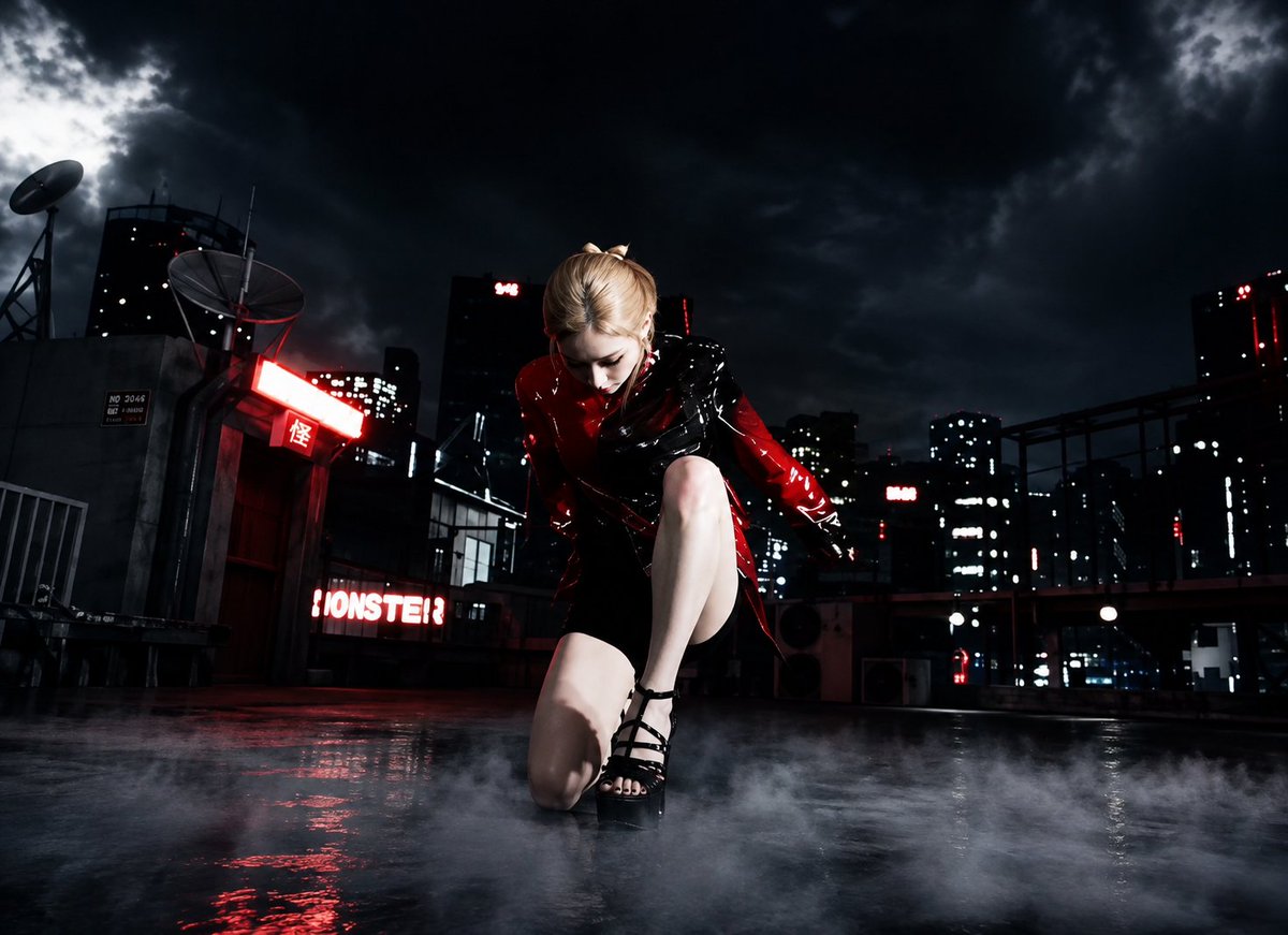 Iness3116861983's tweet photo. Ruka "MOON" Music video 🔥🧛🏻‍♀️
#RUKA #BABYMONSTER #루카 #베이비몬스터 https://t.co/vYR0EtYCI7