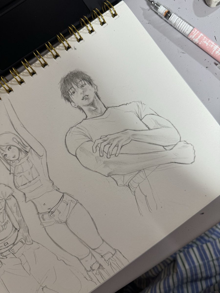 tjwjd2eyo_'s tweet photo. #그림러_𝕏친소 
#그림러_트친소  

남정네들 그리기를 좋아합니다 ㅎㅎ
오랫동안 알고 지낼 그림 친구 구해요..!! 
흔적 남겨주시면 로켓마냥 튀어갑니다 https://t.co/Vz5sHbkpLZ