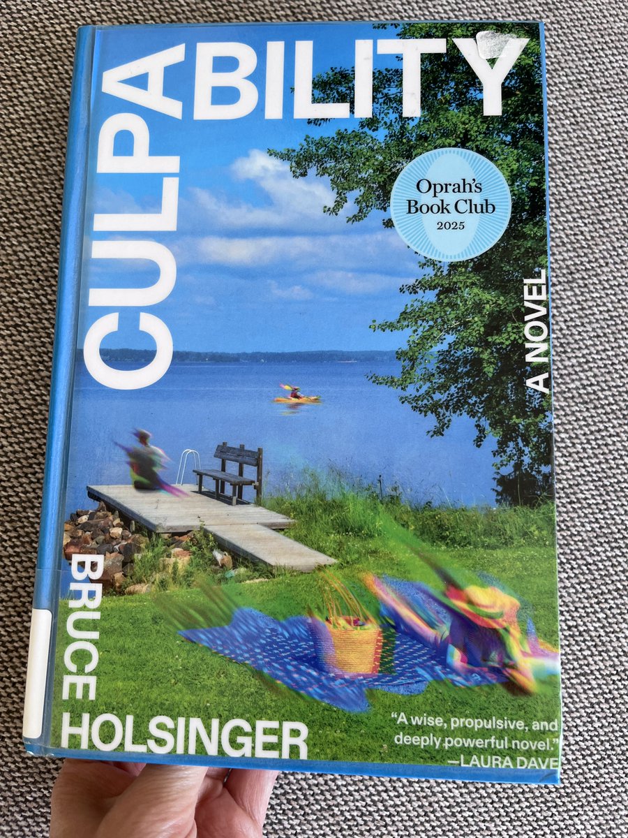 bar_zie's tweet photo. A real page turner! #culpability #holsinger https://t.co/Xpjw1ljzI4