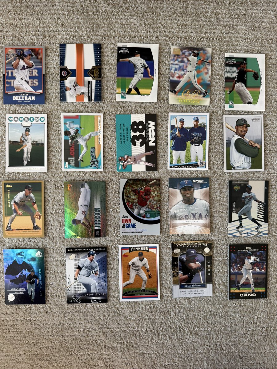BlakesCards42's tweet photo. @ChillyDCollX ⚾️ 20 CENT BASEBALL CARD SALE! ⚾️

NEED GONE! 

💵 $.20 EACH
✉️ $1 PWE | 📦 $5 BMWT
💰 PayPal G&amp;S or Venmo

Always happy to bundle cards, stack purchases, and work with offers.

Comment or DM to claim! https://t.co/jzG9U8DNtB