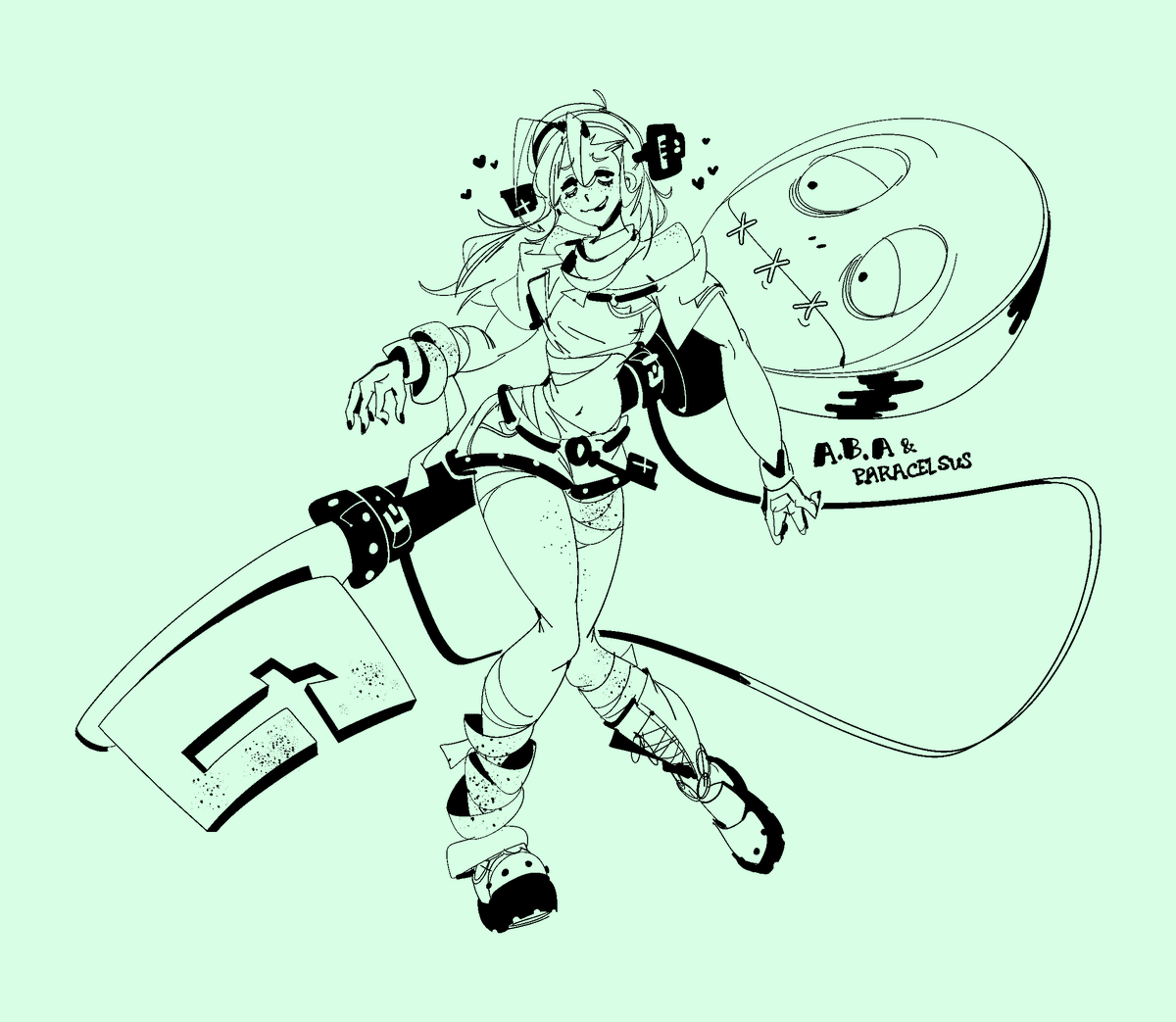 famiccha's tweet photo. another abacelsus for the road yayy
// #ggst https://t.co/c4CVteNE44