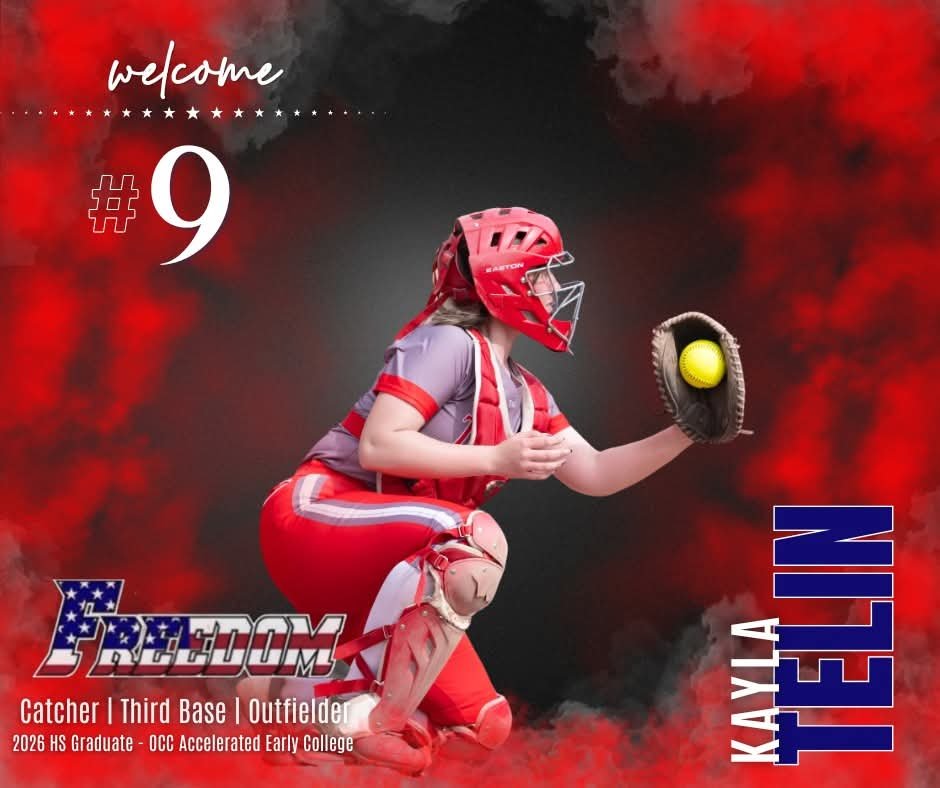 FreedomFPThomp's tweet photo. We're excited to officially announce our Freedom Fastpitch 2026/2027 18U roster! https://t.co/pVup40JrNp