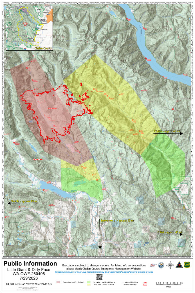 NWS_IMET_OPS's tweet photo. . @NWSHouston IMET trainee en route to #LittleGiantFire near Leavenworth, WA #WAwx #WAfires @NWSSpokane @OkaWenNF https://t.co/0xH872oeCT Map courtesy @inciweb https://t.co/qlIrTVPXGv