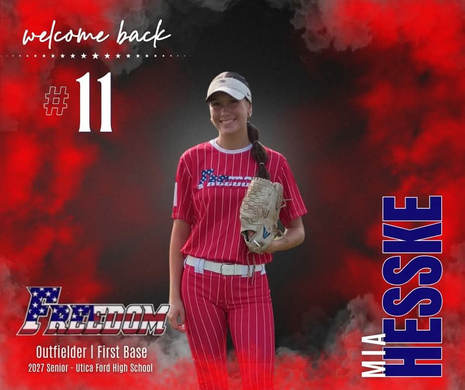 FreedomFPThomp's tweet photo. We're excited to officially announce our Freedom Fastpitch 2026/2027 18U roster! https://t.co/kjoGFG8gEy