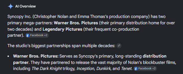 WorldEndRadio's tweet photo. I don't know what it is, but this does not seem right. All the controversy and the #Odyssey still makes this much? It was always going to make money, but... this much? Imagine how much was lost FROM the controversy.

Also I'm sure it has NOTHING to do with the #Paramount/#Warnerbros  merger. They would not inflate their numbers for that... no...