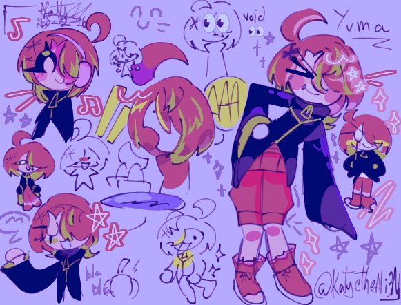 KatyeTheali3n's tweet photo. Yuma doodles. :) #vimalion #yuma https://t.co/JLUq94GBJE