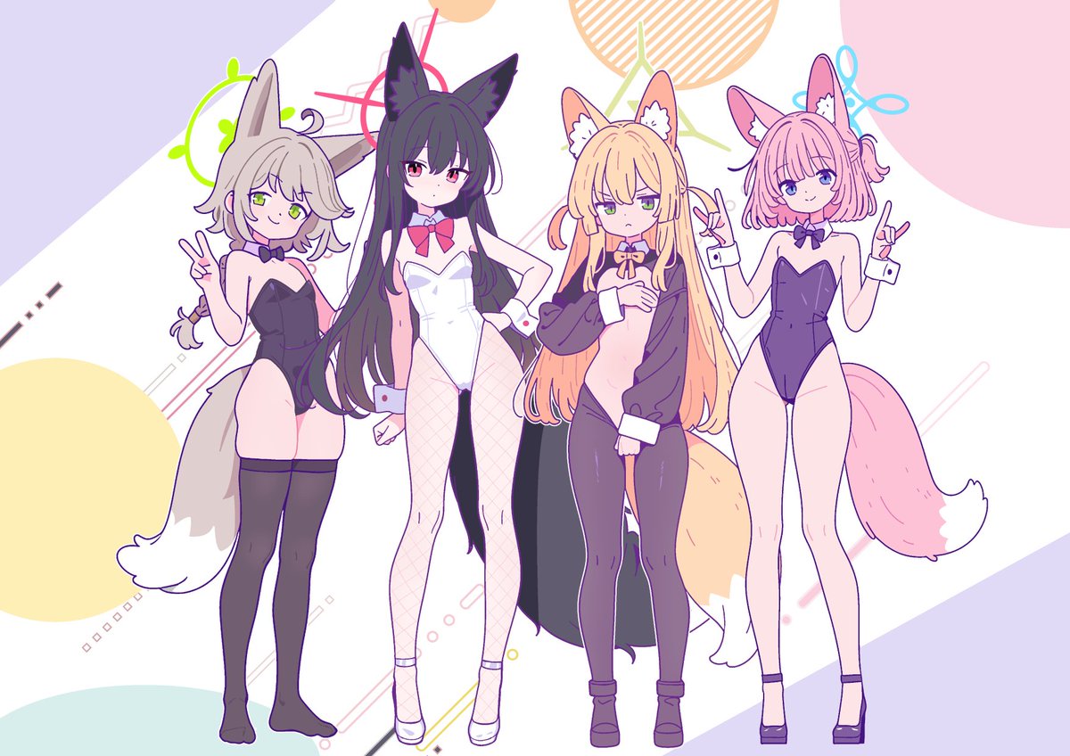 0t0mii's tweet photo. FOX小隊でバニーの日 (遅刻) https://t.co/BfbSJmNIxK