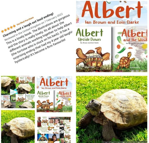 AlbertTortoise's tweet photo. CHARMING, LOVELY, LAUGH OUT LOUD.. Super 5* #Praise for #ALBERTthetortoise #books. Please keep posting YOUR #BookReviews. #AvailableNow 10 #ALBERT #picturebooks, 3 #BoardBooks &amp; #ActivityBook https://t.co/sGYhBlFUhP
#review #bookseries #tortoise #illustrated #storytime https://t.co/pGcIcaeStT