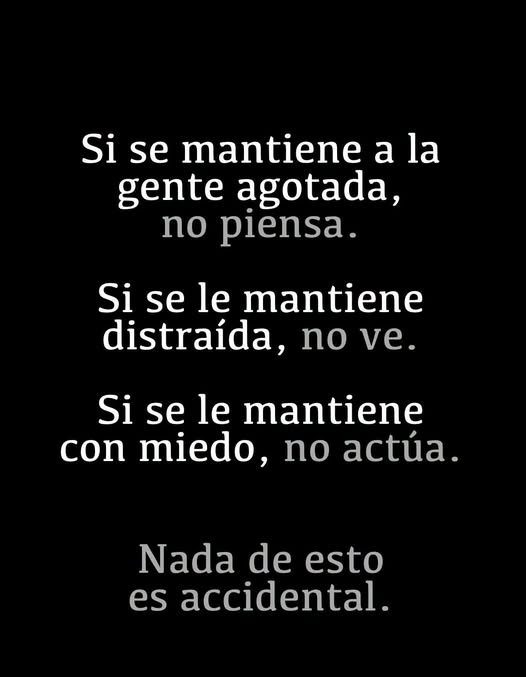 AirinLicenciada's tweet photo. Conmigo no
(así nos quiere este gobiern0 del toor: agotad0s, distraíd0s, miedos0s) https://t.co/DvbjkM20xV