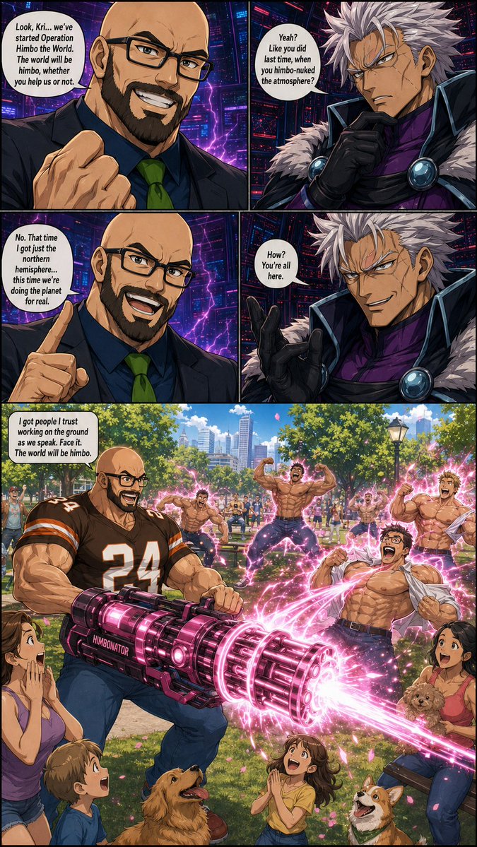 KonradosHut's tweet photo. GPT does NOT understand ships. I had to regen that page 5 times, then gave up.
(It's not letting me tag Yuna and Keen. Sorry!)
#HimboWeekendSCU https://t.co/GEqFdeq2pY