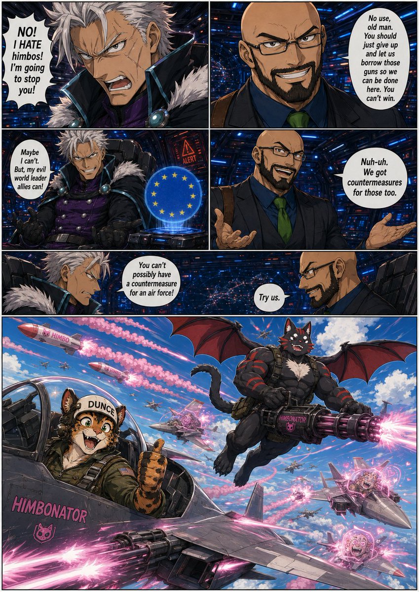 KonradosHut's tweet photo. GPT does NOT understand ships. I had to regen that page 5 times, then gave up.
(It's not letting me tag Yuna and Keen. Sorry!)
#HimboWeekendSCU https://t.co/GEqFdeq2pY