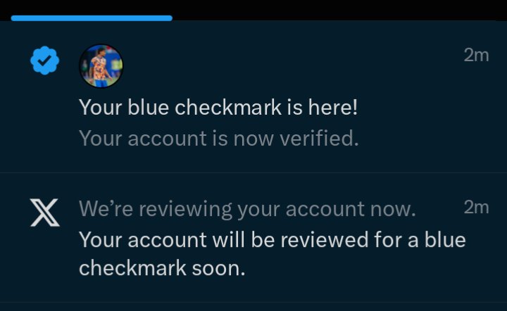 jasola12345's tweet photo. Congratulations to me I finally go a blue tick 🎊🎉
Thanks my mutulas https://t.co/zwyI9xfi2n