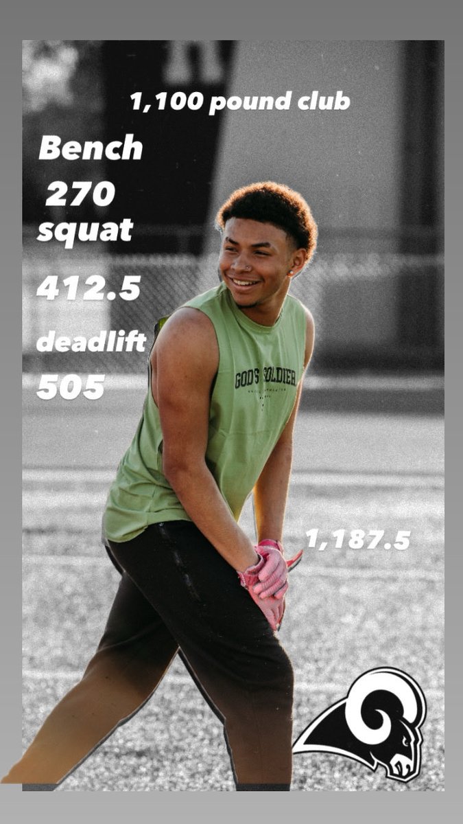 JordanKellerr4's tweet photo. Close to 1,200 club thanks to 40 hours of commitment i was able to hit a new squat PR then last night i hit 270 on bench. Let’s go Ready for the season!!!!
@KarterCoss17 @CasaRobleFB @WCPSacramento https://t.co/U4uRNAB876