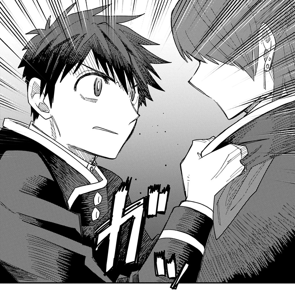 jinshi_es's tweet photo. ◇◆　　第12話①が無料公開中　　◆◇
　　　　　 『神使の番人』

 「いまの言葉　撤回してください」

▼今すぐ読む