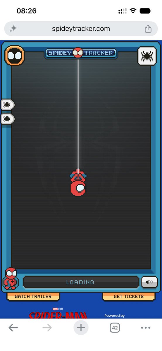 alexshen_dev's tweet photo. This is so cool! 🕷️
 The Spider-Man tracker is real!

https://t.co/FfL532sLPQ https://t.co/bAFwW0YXXg