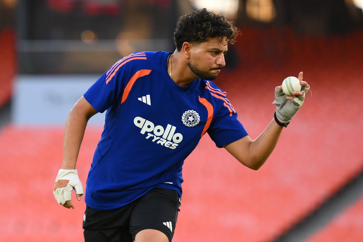 super07mahi's tweet photo. Kuldeep Yadav performance in ONE DAY CUP :

2-39 vs Glamorgan
2-58 vs Sussex
2-34 vs Worcestershire
2-23 vs Durham
1-55 vs Middlesex https://t.co/IjyD50mMEA