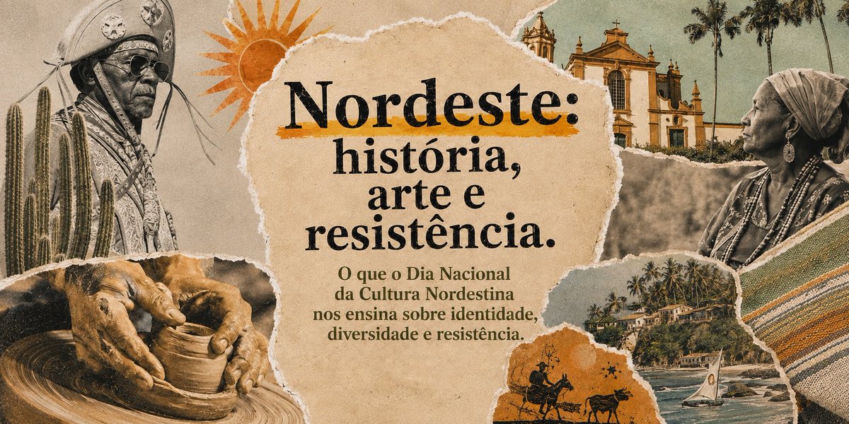 olhaelativista's tweet photo. Celebrar o Dia Nacional da Cultura Nordestina é reconhecer a força de uma região que ajudou a construir a identidade do Brasil por meio da arte, da música, da literatura, da ciência, da gastronomia e das tradições populares.

Valorizar a cultura nordestina significa preservar memórias, fortalecer comunidades e compreender que a diversidade é uma das maiores riquezas do nosso país. Dos ritmos que atravessam gerações aos saberes transmitidos de família para família, o Nordeste é símbolo de resistência, criatividade e pertencimento.

Mais do que uma homenagem, esta data nos convida a refletir sobre a importância de combater preconceitos e de celebrar a pluralidade que torna o Brasil tão único.

Que possamos reconhecer, respeitar e valorizar a contribuição dos povos nordestinos para a história, a cultura e o futuro do país. 💛✨