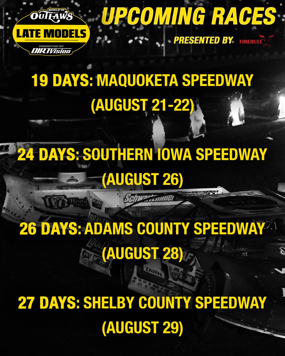 World of Outlaws Late Models tweet media