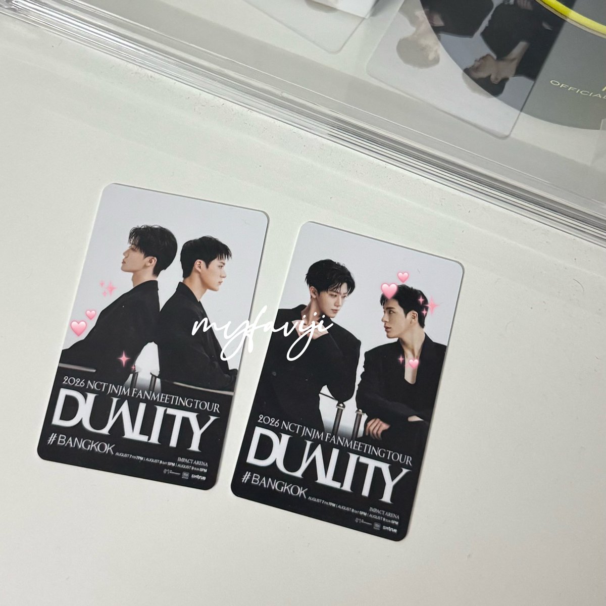 myfaviji's tweet photo. ที่สุดล่ะ 🫶🏻 
#NCTJNJM_FANMEETING_TOUR_in_BKK   #NCTJNJM_FANMEETING_TOUR_BANGKOK 
#NCTJNJM_FANMEETING_TOUR_DUALITY https://t.co/ZfOxTzThFv