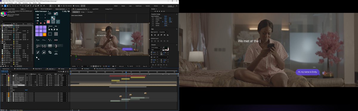Kilokanmi00's tweet photo. Worked on a few frames of The Return of Omotara Johnson...

Did you enjoy the film? https://t.co/3RXL7YGc1y