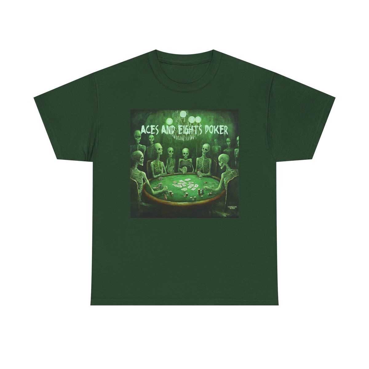 Dizgraceland's tweet photo. Wild Bill Hickok died on this day, shot while playing poker in Deadwood, SD. #WildBillHickok
He was holding Aces and Eights...the Dead Man's Hand. #DizgracelandDizigns #NetArt #GraphicTees
https://t.co/h1jeVii2ZW
#DeadMansHand #Poker #AcesAndEights https://t.co/TXznwZQNq6