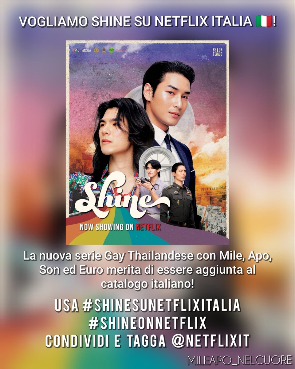 elemonti92's tweet photo. La speranza di vederli sul nostro catalogo 🥹❤️
#shineonnetflix 
#shinesunetflixitalia https://t.co/ZFqR5NylYU