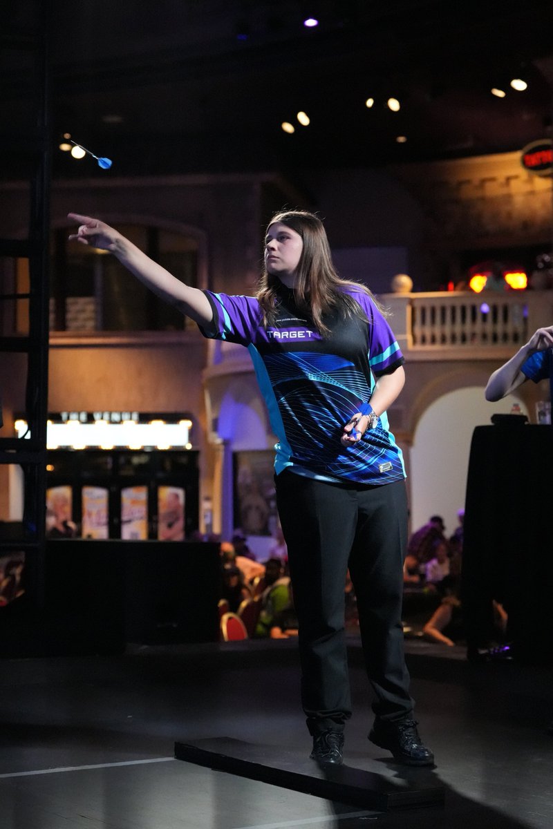 DartsWDF's tweet photo. ANOTHER TITLE FOR PAULING! 🏴󠁧󠁢󠁥󠁮󠁧󠁿

For the 10th and final time in her career, Paige Pauling has won a WDF Girls ranking title in Belgium. 

She claimed today's Girls Belgium Open crown with a 4-1 final victory over Kimberly Kersbergen. 

📷: Jen Mounts https://t.co/Lio5nlwDJG