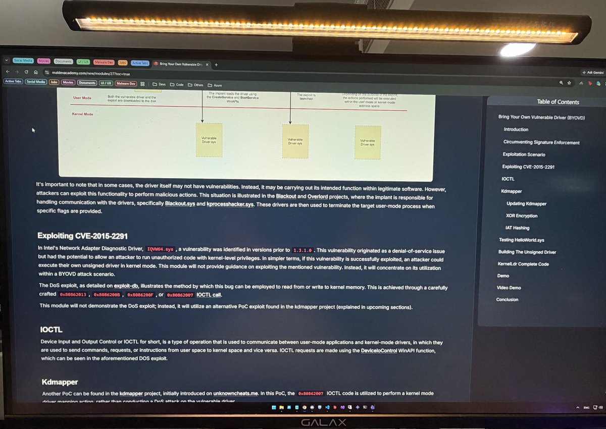 7moxd98's tweet photo. Enjoying mastering kernel exploitation 🤙🏻 https://t.co/P8LjYtLv9u