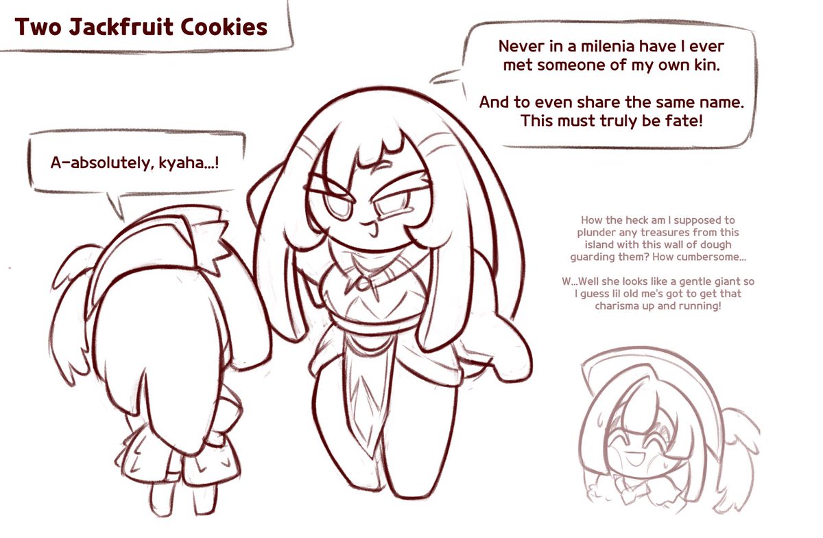 soff_doll's tweet photo. There’s two of them now :0
#jackfruitcookie https://t.co/mYYTTEmxtM