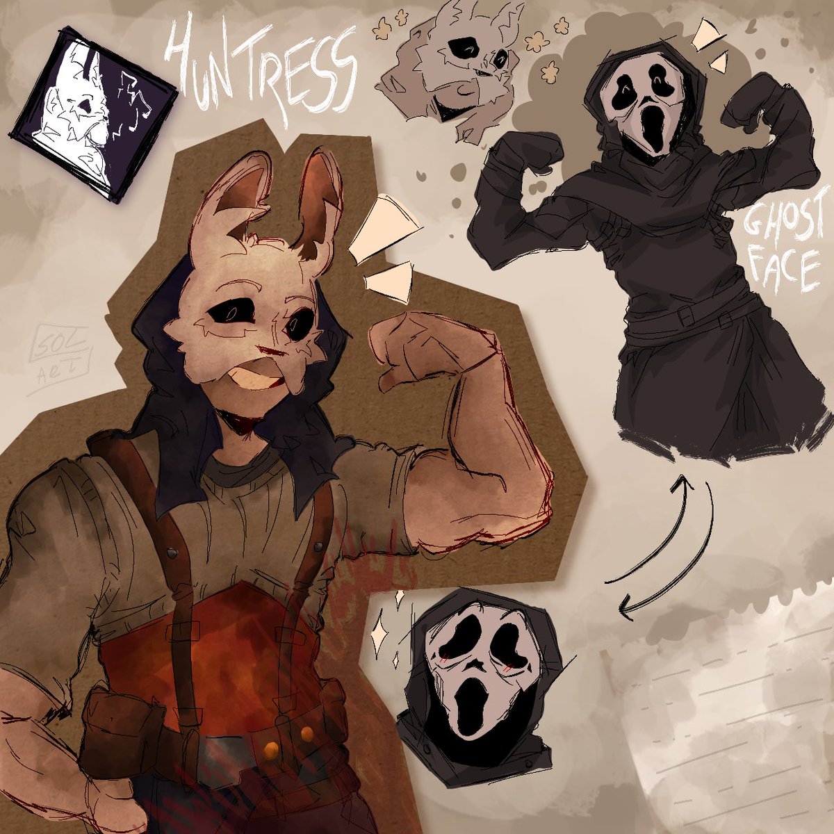 s0lart_'s tweet photo. So I decided to actually render the whole
#DBD | #dbdhuntress #dbdghostface #dbdart https://t.co/E0pLJ5x45c
