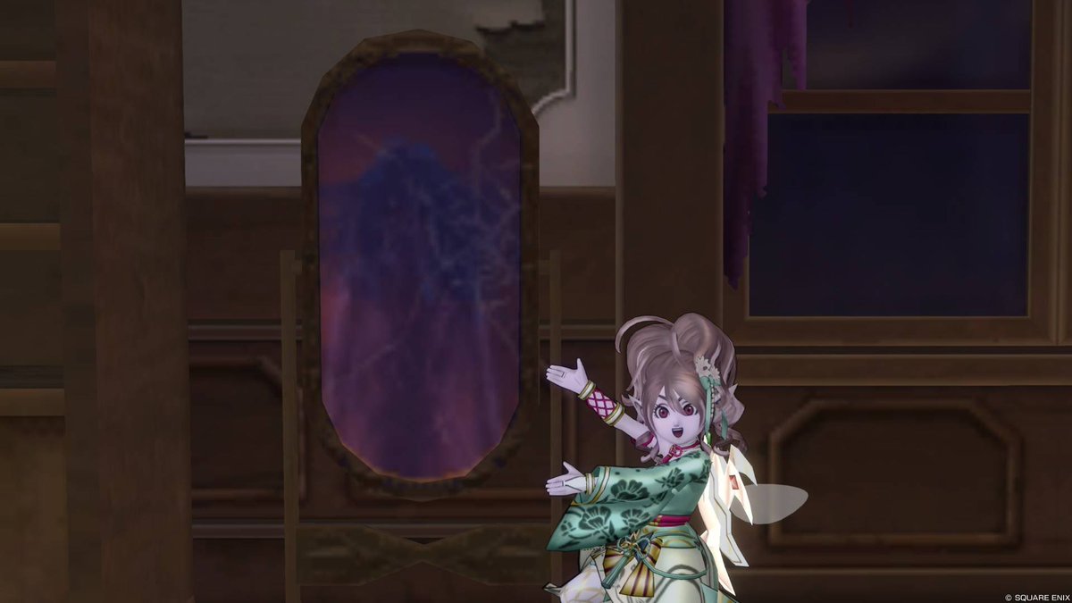 rinonya_DQX's tweet photo. 偽夜宴館の怪現象みてきた！ https://t.co/6HeVeseFKr
