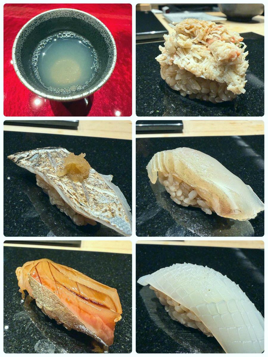 KK_yu_'s tweet photo. 北新地の《鮨あまと 別邸》さんに行ってきたよ🍣
14000円のおまかせコース堪能した✨
あわび、うに、いくら、トロたく、ずわい蟹、どれもやばいくらい美味しくて幸せすぎた🩷 https://t.co/m8N74U38Cp