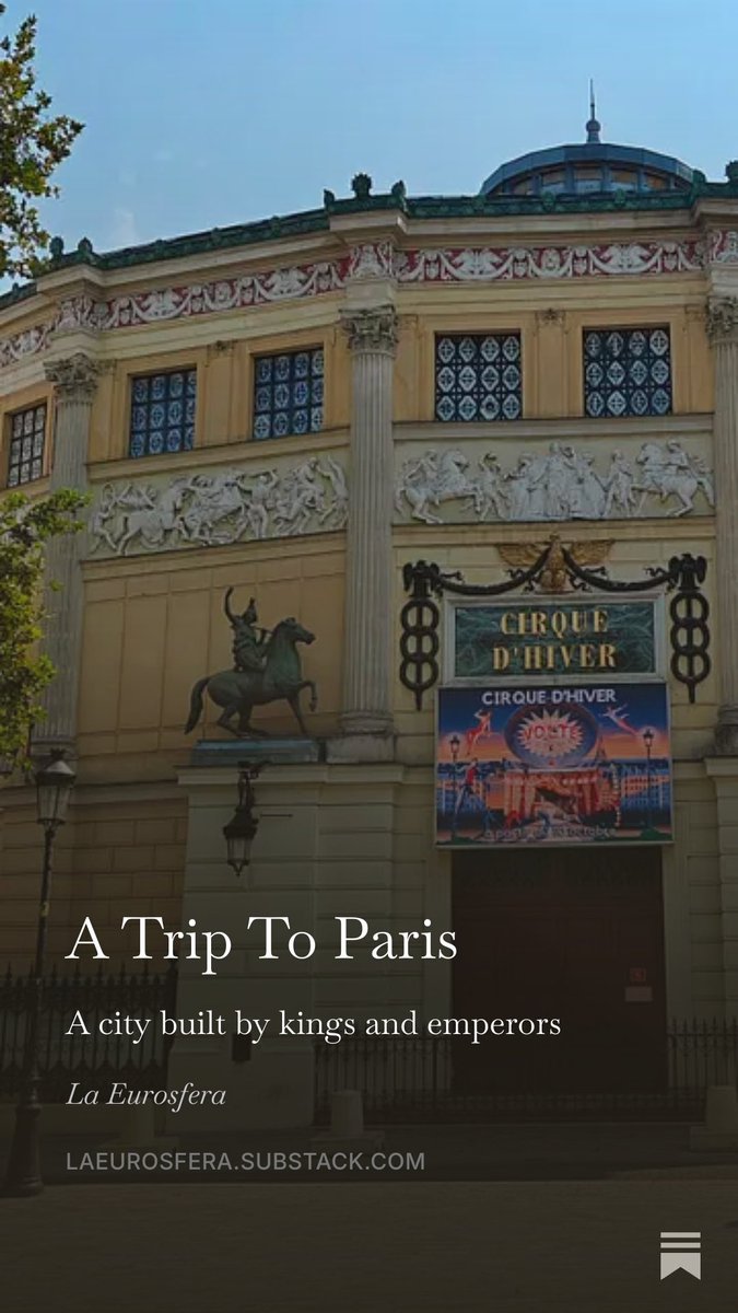 laeurosfera's tweet photo. ✍🏻 | A Trip to Paris - Un Viaje a París 

Por @Vlaamse_Tijger
Link: https://t.co/TXk1IctBSc https://t.co/v1HtGzKqVg