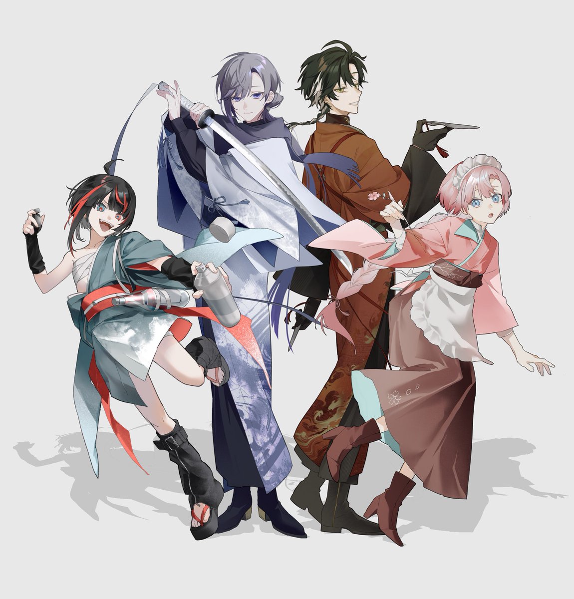 ararex00's tweet photo. 🦕skeb受付中🦕

▫️基本OCのみ対応
▫️コミックも⭕️

▼▼▼最近の絵はこんな感じです
#Commission #skeb 
https://t.co/n4y3TkLFJ5 https://t.co/zkqChuk88M