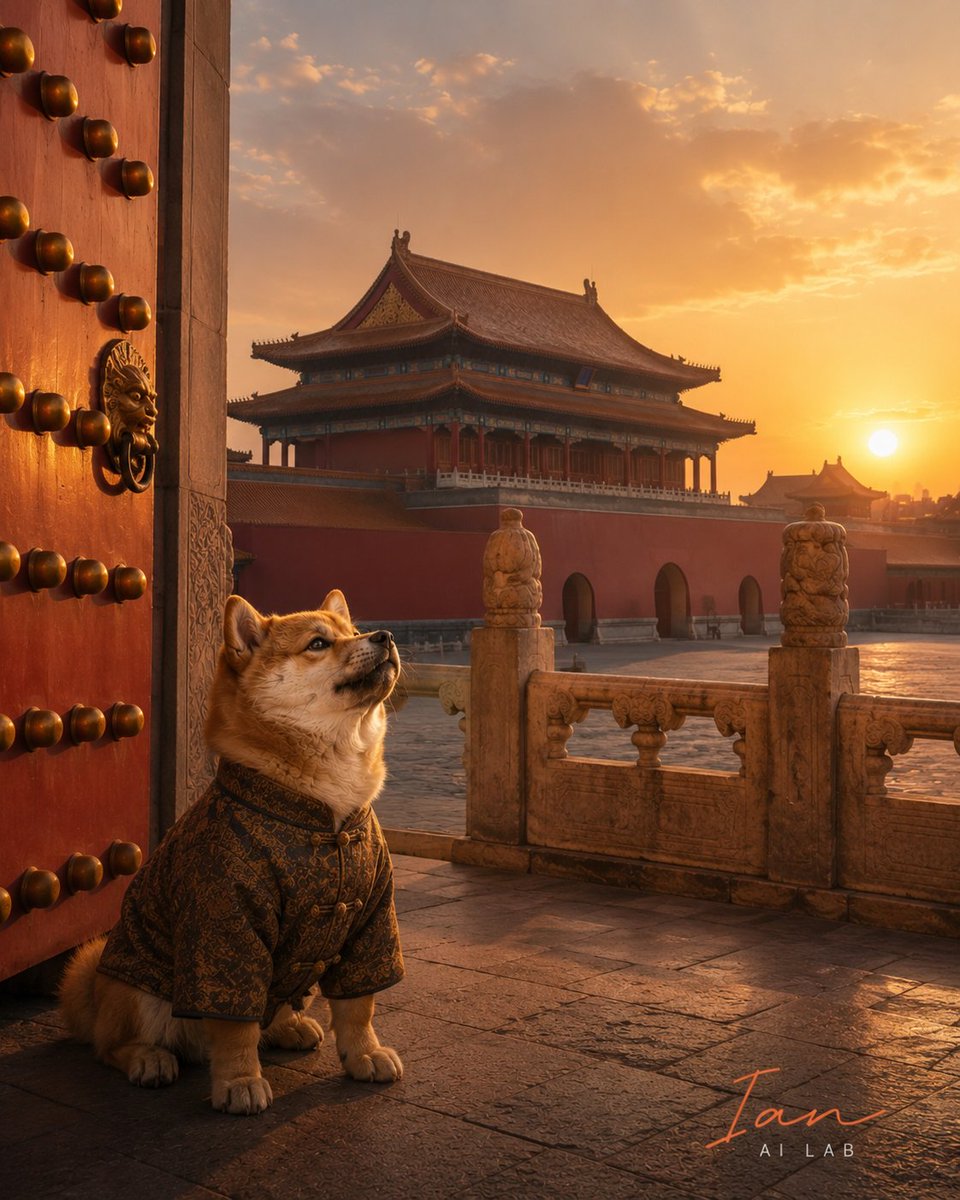 ianai_lab's tweet photo. $DOG DCA Day148 📅

🇨🇳 China Landmarks #001
The Forbidden City · Beijing

有些价值，

交给时间。

⏳🐶

#DOG #DOGArmy #Bitcoin #DCA https://t.co/SSX4UAK0E1