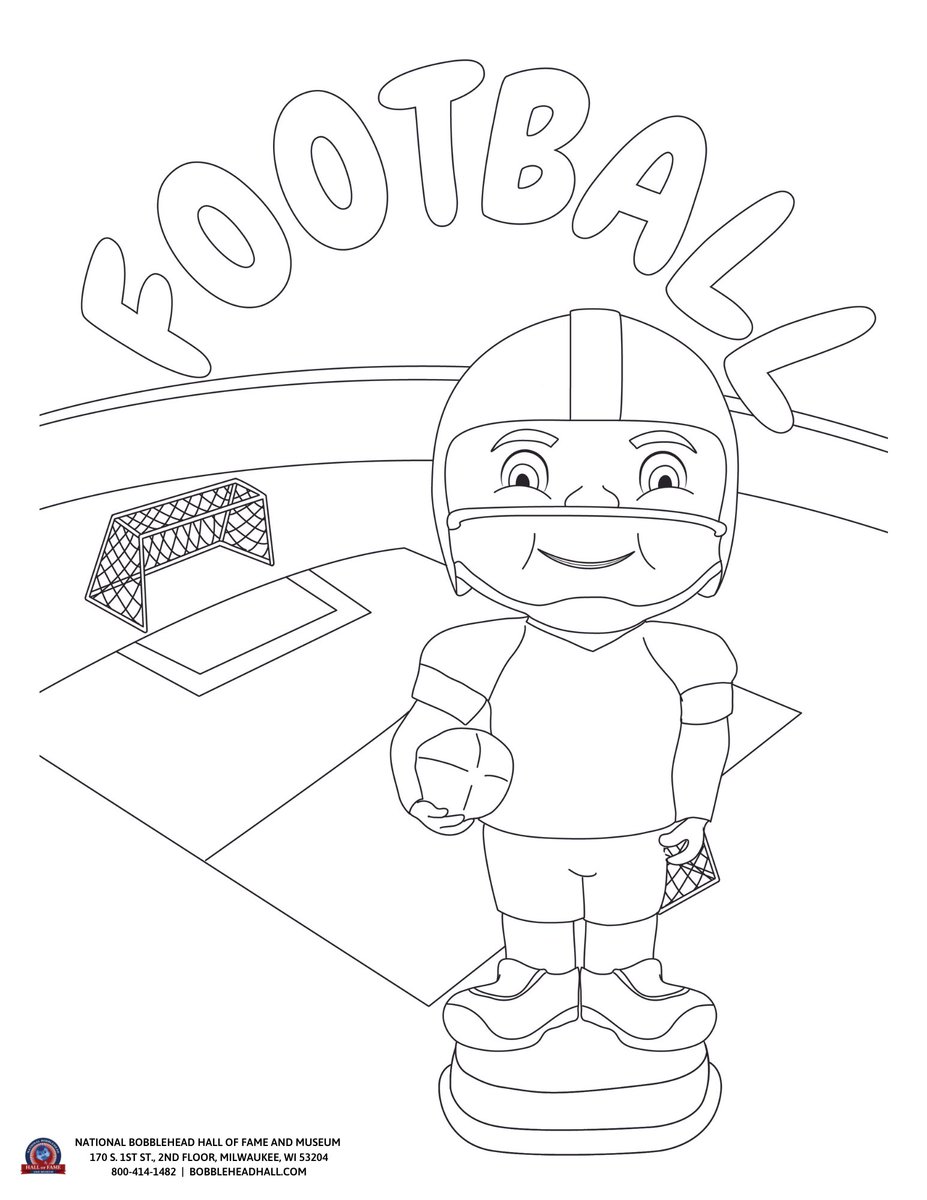 BobbleheadHall's tweet photo. Happy National Coloring Book Day! 🎨🖍️ Celebrate creativity at our Museum's Kids Coloring Corner, where little artists can bring bobbleheads to life with our exclusive coloring pages. Stop by the Museum, pick your favorite design, and let your imagination run wild—fun for the whole family!